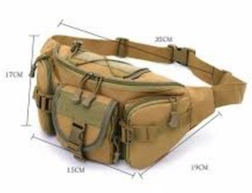 تصویر کیف کمری تاکتیکال وزن ۰.۳ کیلوگرم 