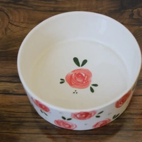 تصویر کاسه گل قرمز کد2 