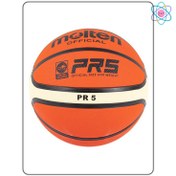 تصویر توپ بسکتبال مولتن سایز ۵ 