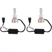 تصویر هدلایت M14 نچرال افتابی H7 headlight M14