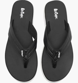 تصویر دمپایی مردانه مدل رنگی بدون بند برند lee cooper Mens Colourblock Slip-On Thong Slippers