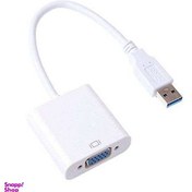 تصویر مبدل USB 3.0 به VGA دی نت مدل ce 