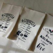 تصویر دستمال آشپزخانه تزئینی 