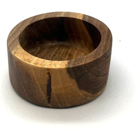 تصویر کاسه چوبی قطر 6 سانتی‌متر 