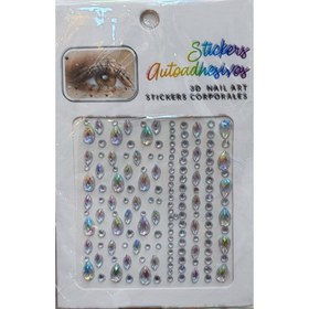 تصویر نگین ومروارید مو وناخن وارداتی (اورجینال) 