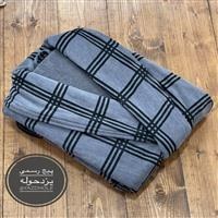 تصویر حوله تنپوش طرح سه خط 3Lines Design Bathrobe Towel