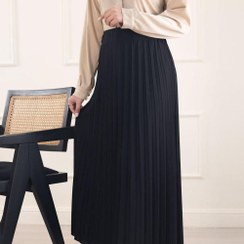 تصویر دامن پلیسه جودون خارجی کد ۲۱۲۵ 