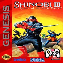 تصویر نوار بازی شینوبی سگا Shinobi 