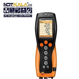 تصویر آنالایزر گاز احتراقی دودکش تستو TESTO 320-2 LX testo 330-2 LX - Flue gas analyzer O2, CO H2-compensated with Bluetooth interface