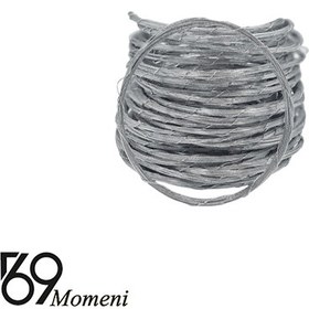 تصویر سیم گلسازی رنگ نقره ایی 5متری 