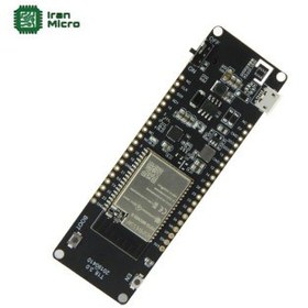 تصویر ماژول و بورد توسعه وای فای ESP32 به همراه جاباتری 18650 - TTGO T-Energy ESP32 WiFi & Bluetooth Module 