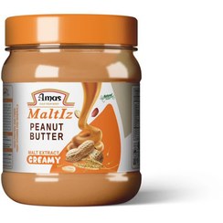 تصویر کره بادام زمینی مالتیز (رژیمی) آماس - 1 کیلوگرم 