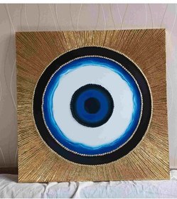 تصویر تابلوی دکوراتیو مدل چشم نظر 