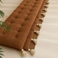 تصویر تشکچه مبل جنس تدی منگوله دار مناسب مبل سه نفره و تک نفره 