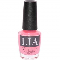 تصویر لاک تنالیته صورتی لیا ویتو 10 World Of Pink Nail Polish LIA VITO NO. 010