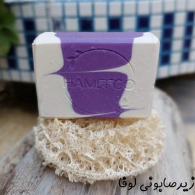 تصویر لیف و‌ زیر صابونی های لوفا - زیر صابونی Loofah Leaf and under soapy