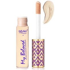 تصویر کانسیلر مایع فول کاور آرت اسکین مدل My Beloved وزن 12 گرم - 02 ARTSKIN LIQUID My Beloved CONCEALER