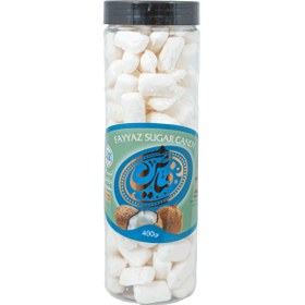 تصویر شکرپنیر طعم نارگیلی سایز بند انگشتی - فیاض Coconut Flavor knuckle Size Sugarcandy - Fayyaz