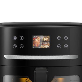 تصویر سرخ کن بدون روغن میگل مدل GAF-803 ظرفیت 8 لیتری Migel GAF-803 Air Fryer 8L