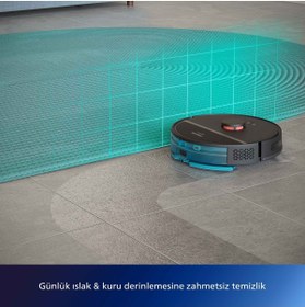 تصویر جاروبرقی رباتیک فیلیپس مدل XU3100 PHILIPS Robotic Vacuum XU3100