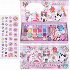 تصویر ست اسباب بازی لوازم آرایشی و دستبند کودک Baby cosmetics and bracelet toy set