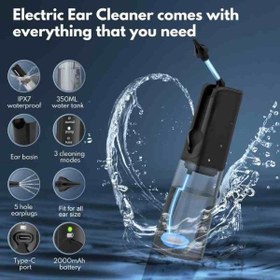 تصویر گوش پاک کن برقی جرم گوش LYtech 