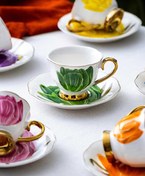 تصویر ست چای خوری آجار ۱۲ پارچه 