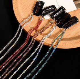 تصویر ریسه مو نگینی 