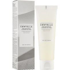 تصویر ژل فوم شستشو روشن کننده اسکین ۱۰۰۴ حجم ۱۲۵ میلی لیتر با عصاره سنتلا 