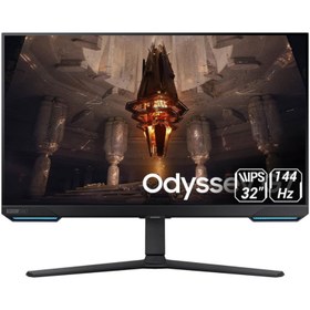 تصویر مانیتور 32 اینچ سامسونگ Odyssey G7 G70B 4K IPS 144Hz 1ms "32