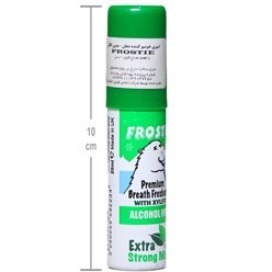 تصویر اسپری خوشبو کننده دهان با طعم نعنا قوی فروستی Frostie Extra Strong Mint Premium Breath Freshener