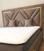 تصویر تخت خواب دو نفره لیزری 