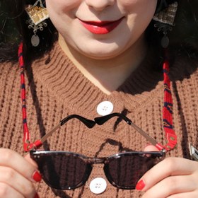 تصویر بند عینک گلیمی مهتاب 