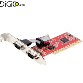 تصویر کارت سریال PCI یونیتک 