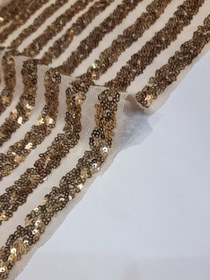 تصویر پولکی لاینی طلایی 