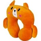 تصویر بالش گردنی مدل سگ 