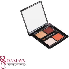 تصویر سایه چشم ۴ رنگ این‌لی 