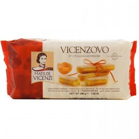 تصویر بیسکویت لیدی فینگر ویچنزوو وزن ۲۰۰ گرم 