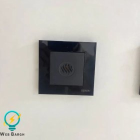 تصویر زنگ ملودی گلس مشکی بکر 