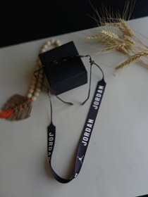 تصویر بند عینک JORDAN مشکی glasses strap JORDAN black