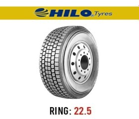 تصویر لاستیک خودرو هیلو مدل 755 (گل عقب) سایز 315/80r22.5 