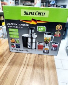 تصویر آبمیوه گیر برند سیلورکرست مدل SV_2200 ۴کاره 