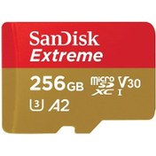 تصویر کارت حافظه سن دیسک مدل Extreme ظرفیت 256 گیگابایت ا SanDisk Memory Card Extreme 256GB SanDisk Memory Card Extreme 256GB