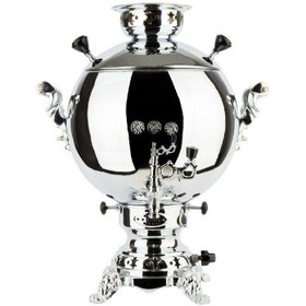 تصویر سماور گازی ماندگار مدل توپی 