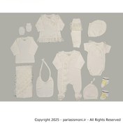 تصویر ست نوزادی 13 تکه دخترانه طرح snow white دانالو Danaloo Danaloo 13-Piece Newborn Baby Girl Set – Snow White Design