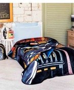 تصویر پتوی نوزاد و کودک سفید بتمن پتو یک نفره را چاپ کرد Özdilek 