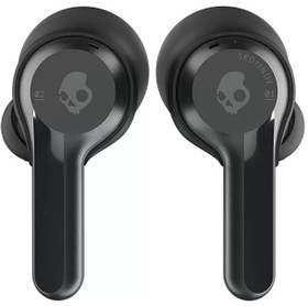 تصویر ایرباد بی سیم Skullcandy - امکان برقراری تماس های تلفنی، کنترل لمسی و مقاوم در برابر گردوغبار تعریق و آب طبق استانداردهای IPP5 Skullcandy Indy True Wireless In-Ear Earbuds - Black