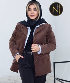 تصویر کت جیر قهوه ای 