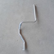 تصویر لوله اگزوز هفت خم فابریک تیبا2 ،کوییک و اطلس 