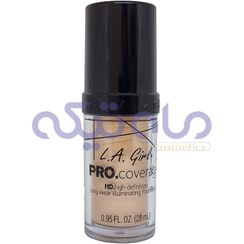 تصویر کرم پودر ال ای گرل مدل پرو کاوریج حجم ۲۸ میلی لیتر L.A. Girl Pro coverage powder cream 28ml